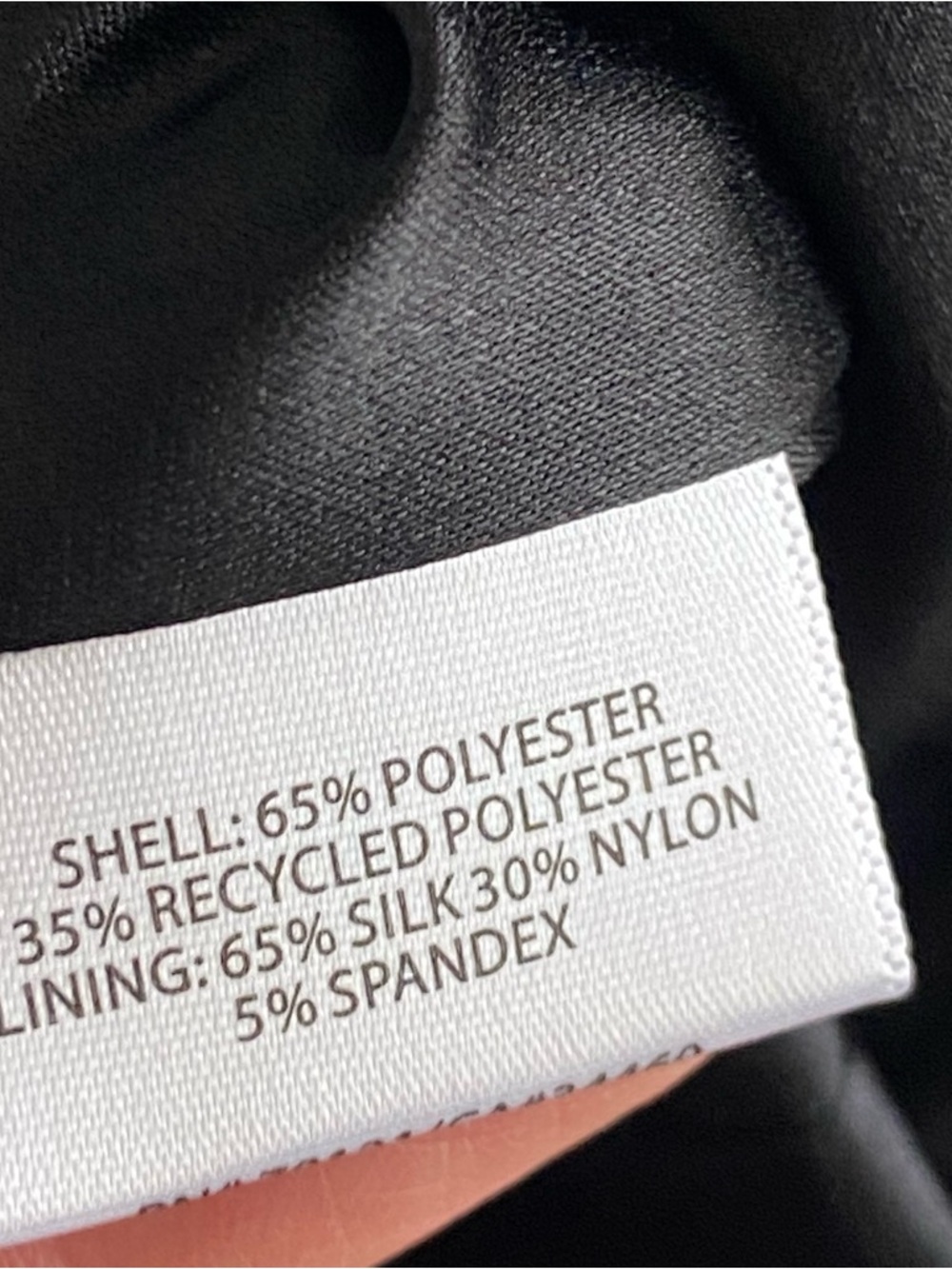 NWT EILEEN FISHER Black Notch Collar Blazer Jacket Tropical Suiting  10 - Picture 7 of 13